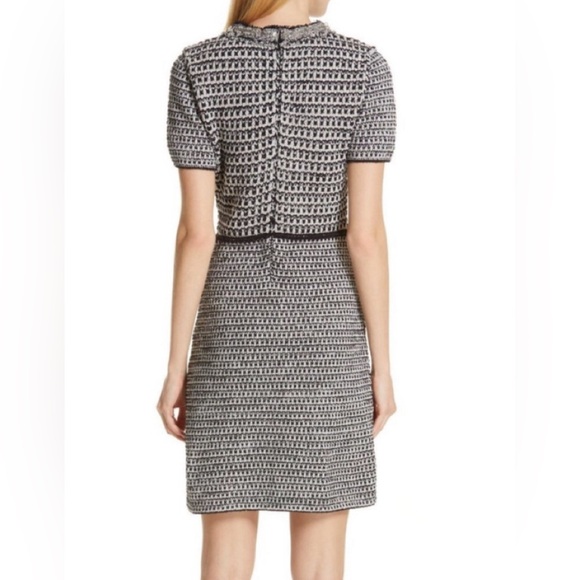 NEVER WORN!!!! Tory Burch Embellished Tweed Dress - Picture 12 of 12